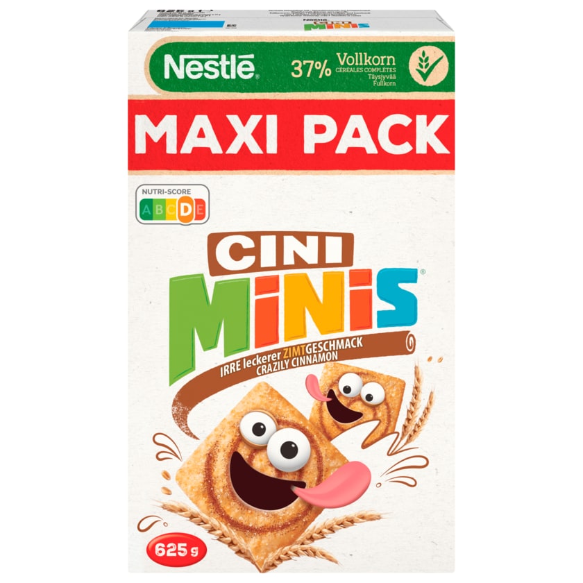 Nestlé Cini Minis Cerealien mit Zimtgeschmack und Vollkorn Maxipack 625g